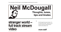 Desktop Screenshot of neilmcdougall.com